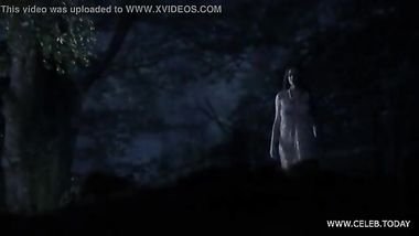 Eva Green - Naked in Public woods - Camelot S01E02 www.